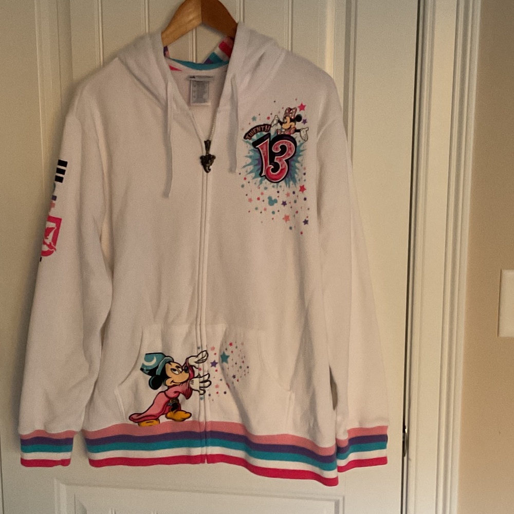 Disney 2013 Hooded Sweatshirt Authentic Original From Disney Parks